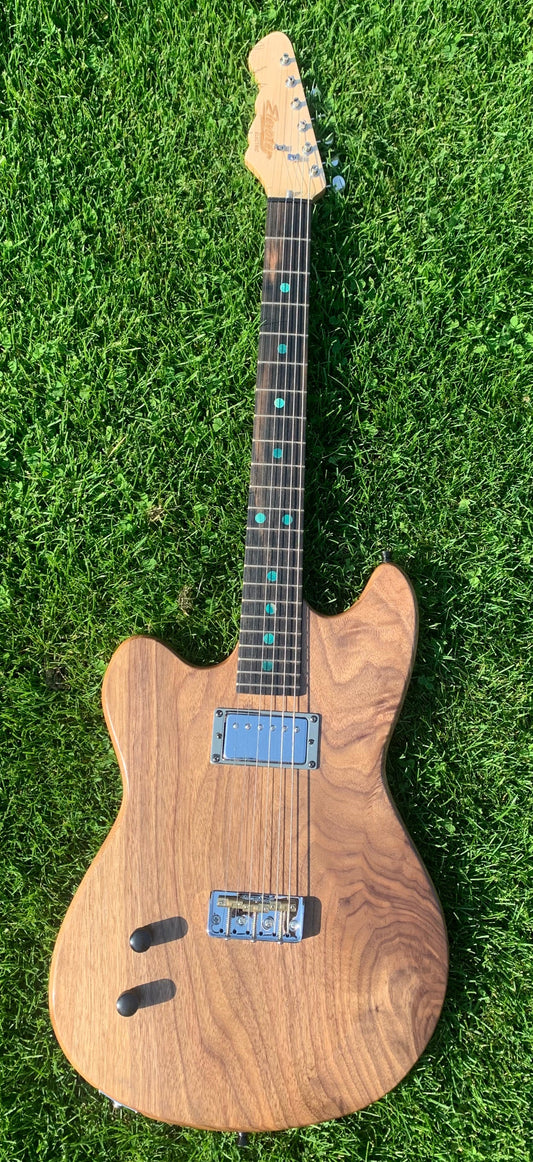 Levitater Left-handed 1 Piece Black Walnut Solid Body