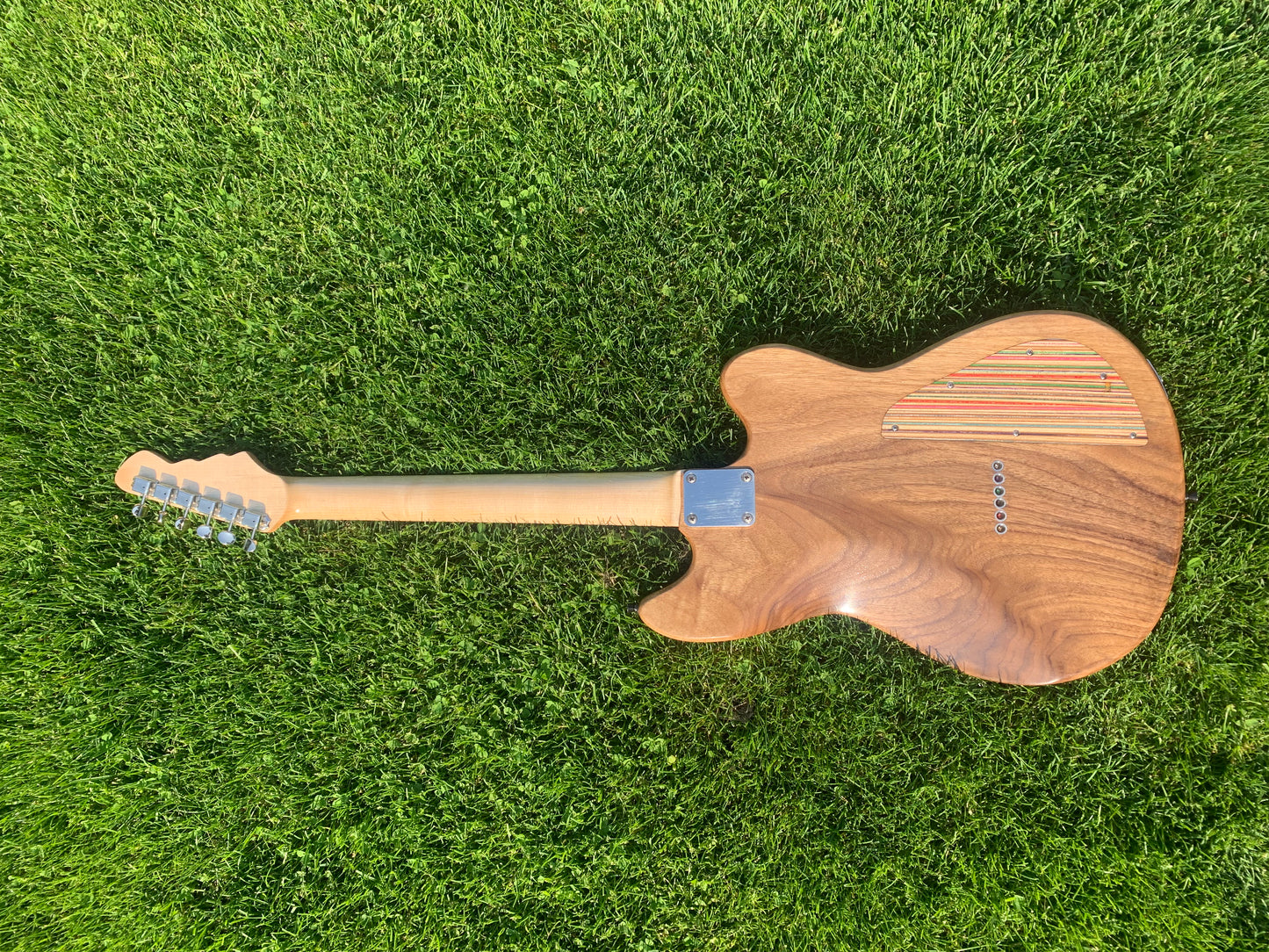 Levitater Left-handed 1 Piece Black Walnut Solid Body