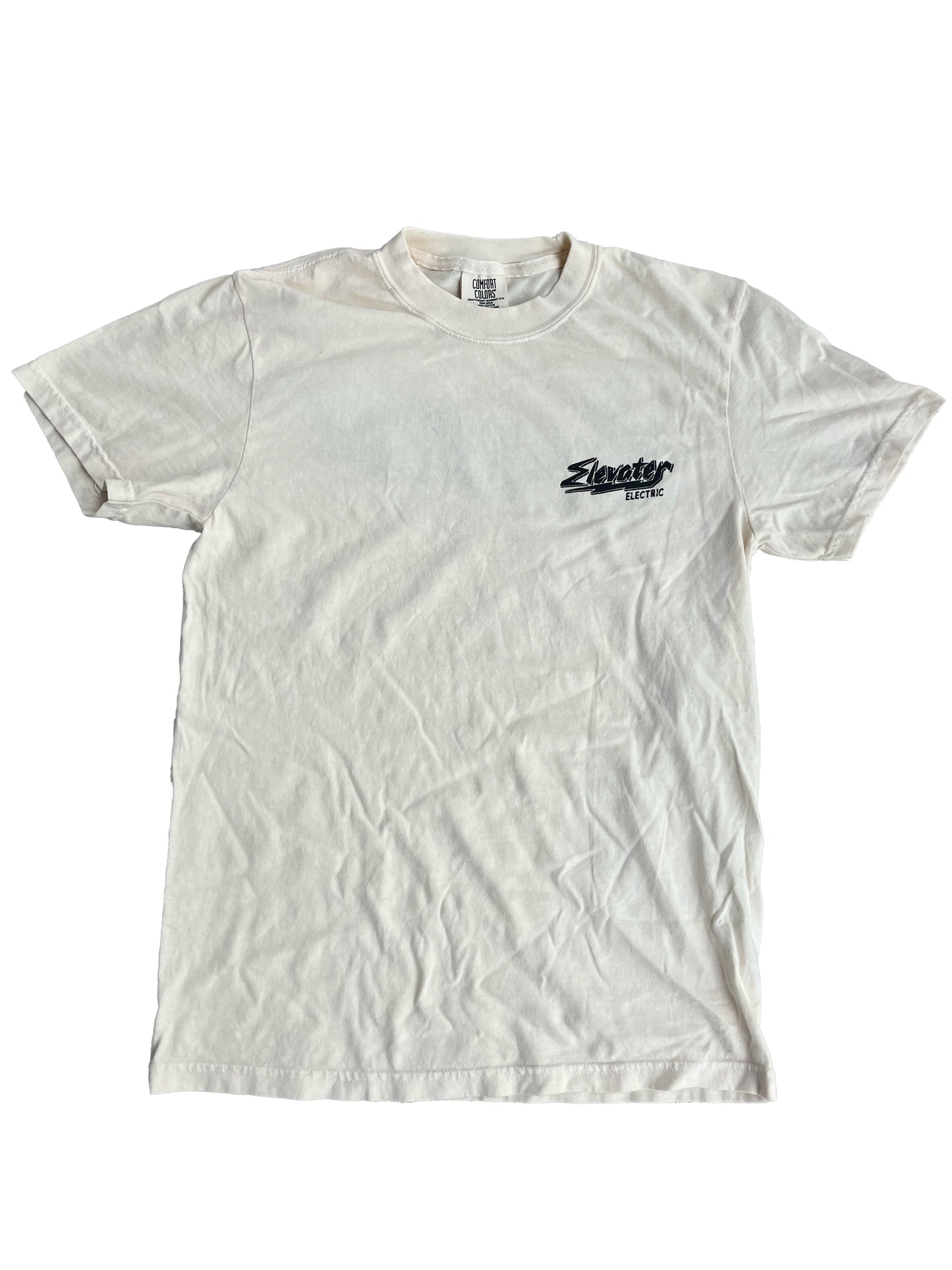 Elevater Classic Logo Tee Vintage White