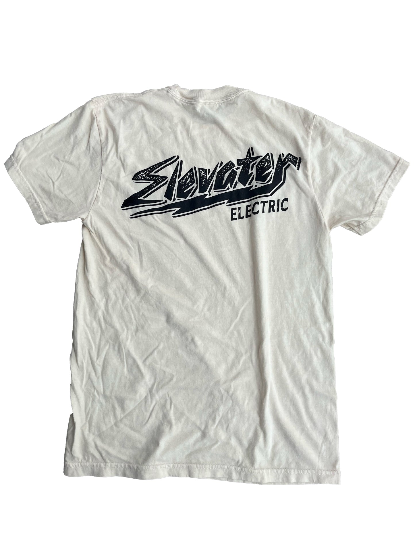 Elevater Classic Logo Tee Vintage White