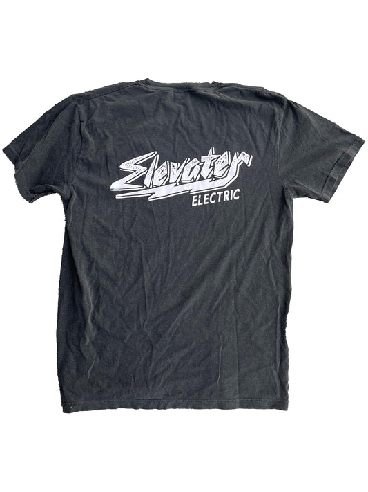 Elevater Classic Logo Tee Distressed Grey